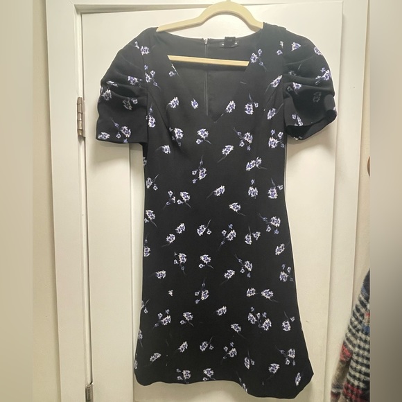 Club Monaco Women's Dresses Club Monaco Lenoria Puff Sleeve Mini Dress - Picture 2 of 4